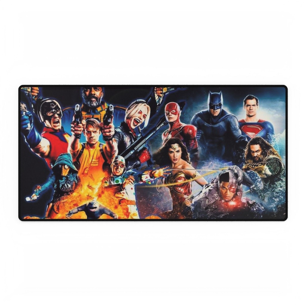 DC Extended Universe Suicide Squad And Justice League Mouse Pad Desk Mats