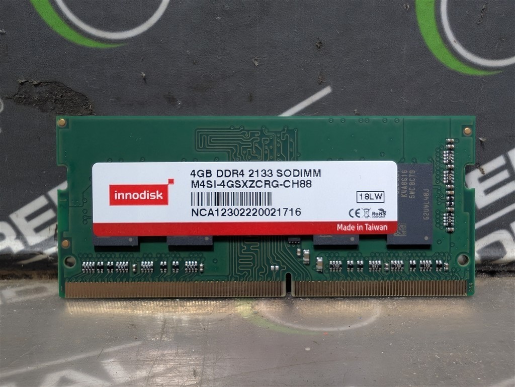 USED innodisk 4GB DDR4 2133 SODIMM RAM Memory Module M4SI-4GSXZCRG-CH88