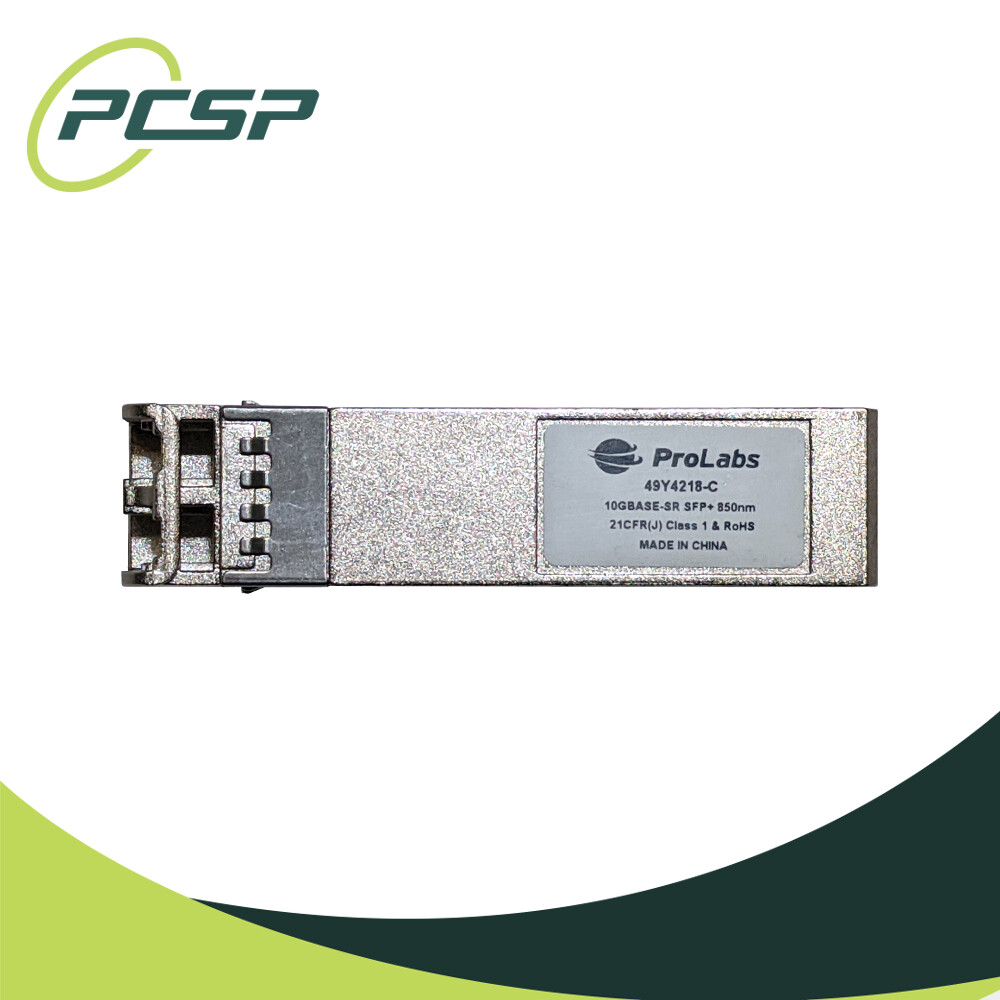 Lot of 2 ProLabs IBM 10GBASE-SR 10G SFP+ Transceiver Module 850nm 49Y4218-C