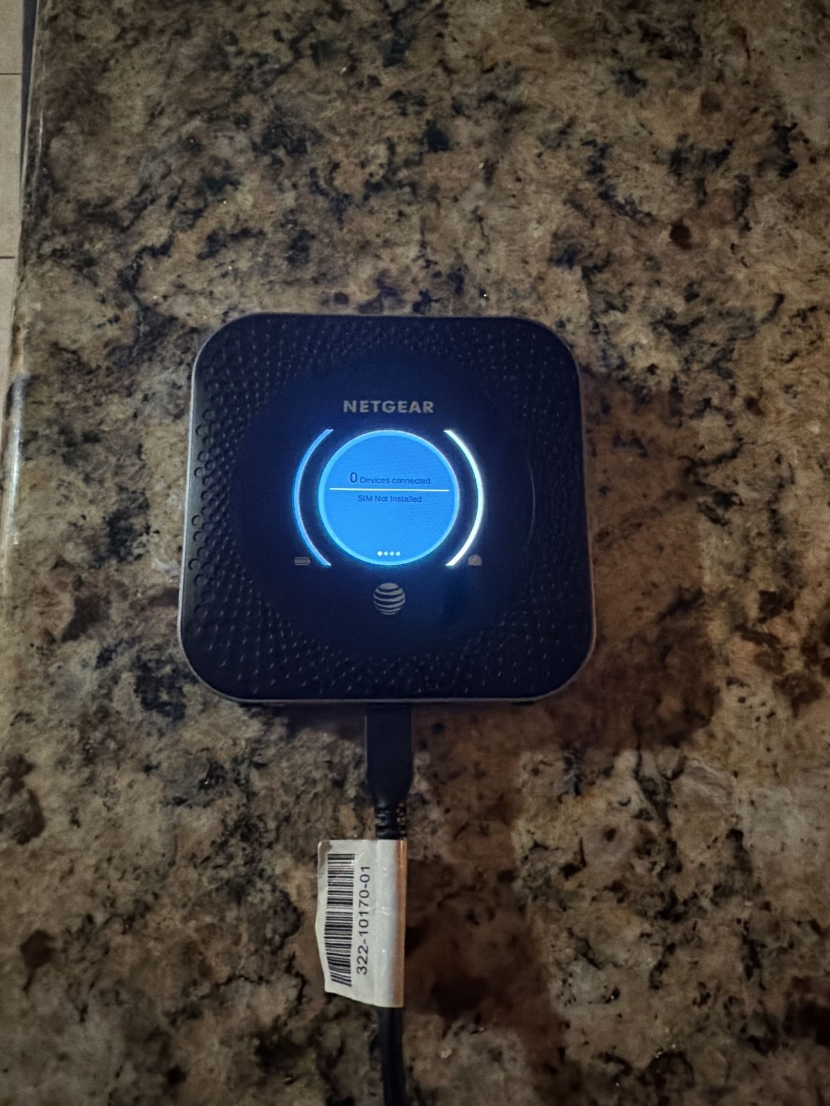 Netgear Nighthawk M1 MR1100 4G LTE Mobile Hotspot AT&T Locked No SIM Pre-Owned
