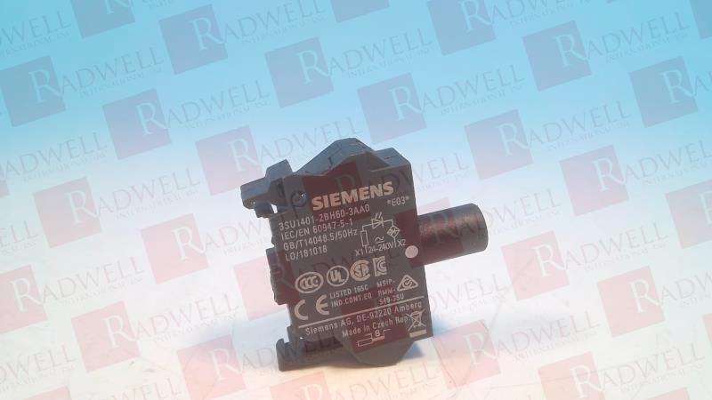 SIEMENS 3SU1401-2BH60-3AA0 / 3SU14012BH603AA0 (NEW IN BOX)