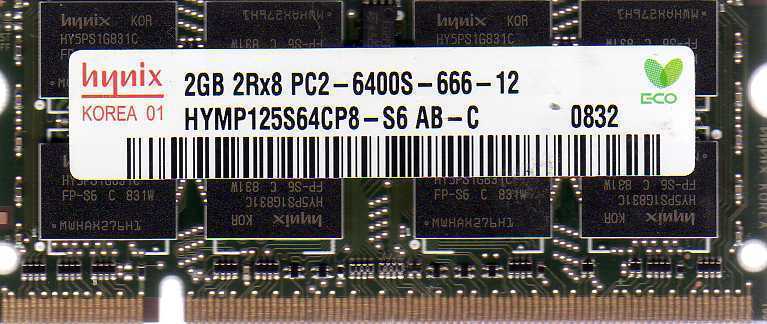 NEW 2GB Acer Extensa Laptop/Notebook DDR2 RAM Memory