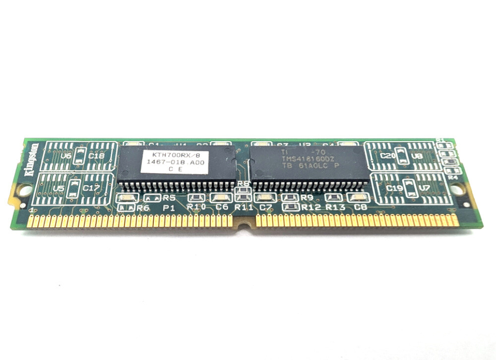 KTH700RX/8 8MB PS/2 FPM RAM SIMM 2Mx32 72-Pin Non-Parity Kingston Fast Page
