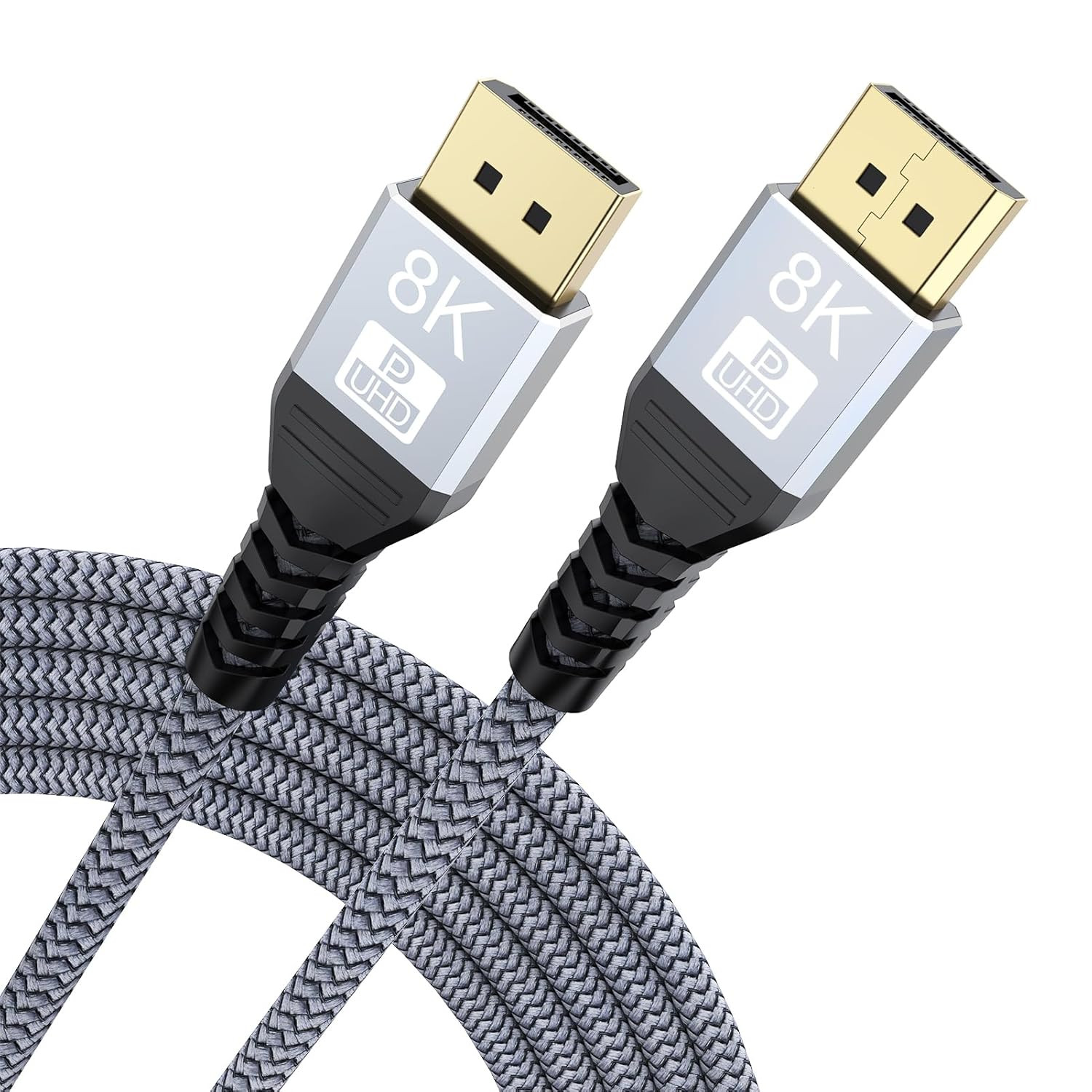 8K DisplayPort Cable 12FT, Display Port 1.4 Cable 12 Feet DP to DP Cord (8K@60Hz