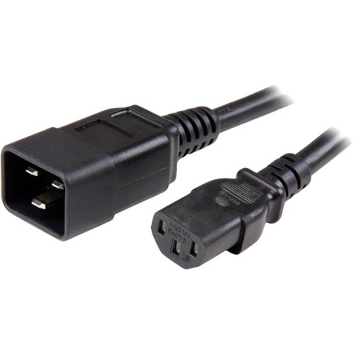 Startech 6 Ft Heavy Duty 14 Awg Computer Power Cord - C13 To C20 - For Computer
