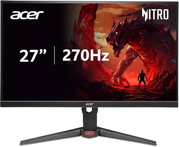 Acer Nitro XV0 XVA270U Z1 27" WQHD 270Hz Gaming Monitor 2560 × 1440 Refurbished