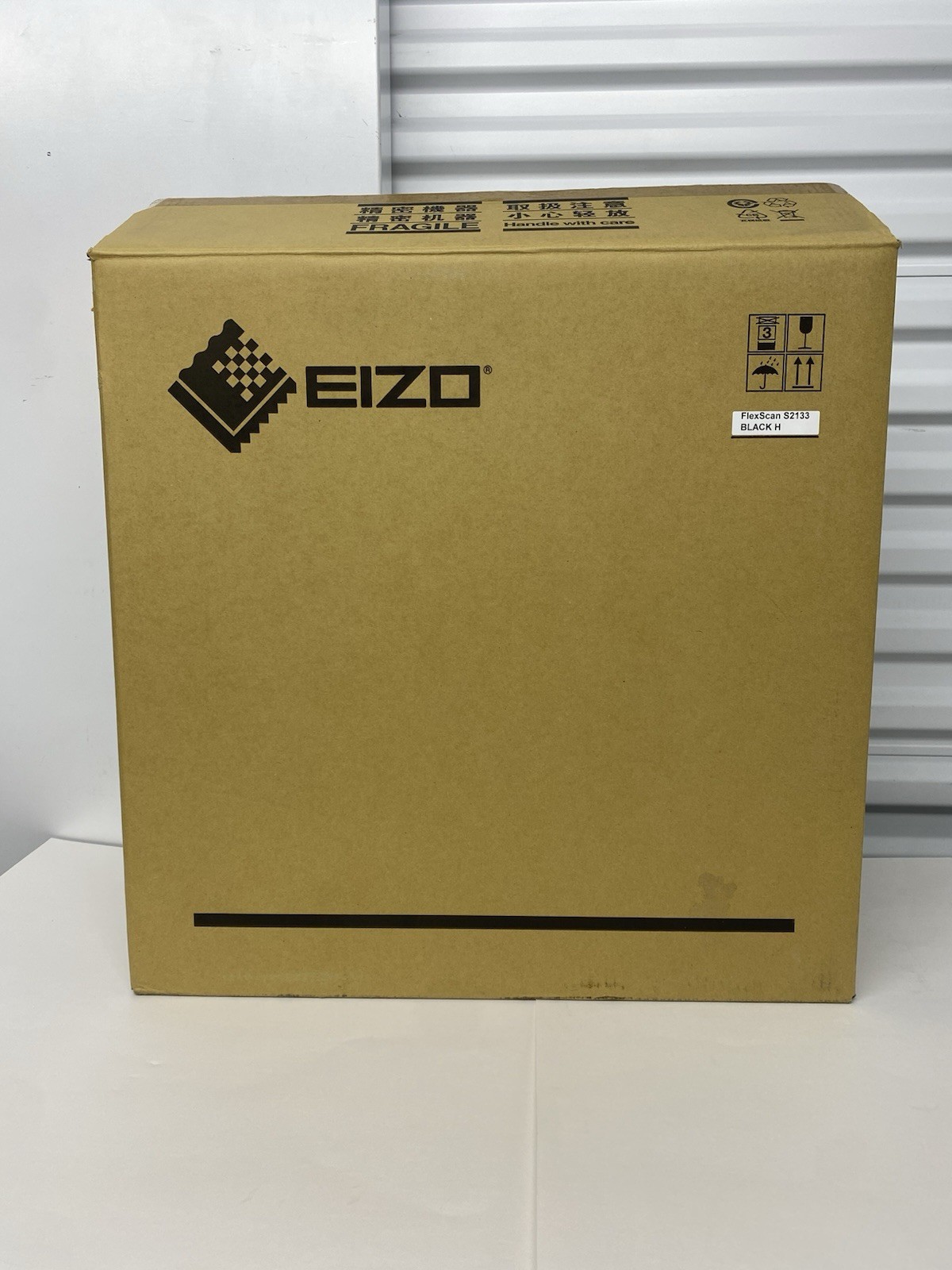 EIZO FLEXSCAN S2133 21.3” IPS BLACK MONITOR NEW OPEN BOX