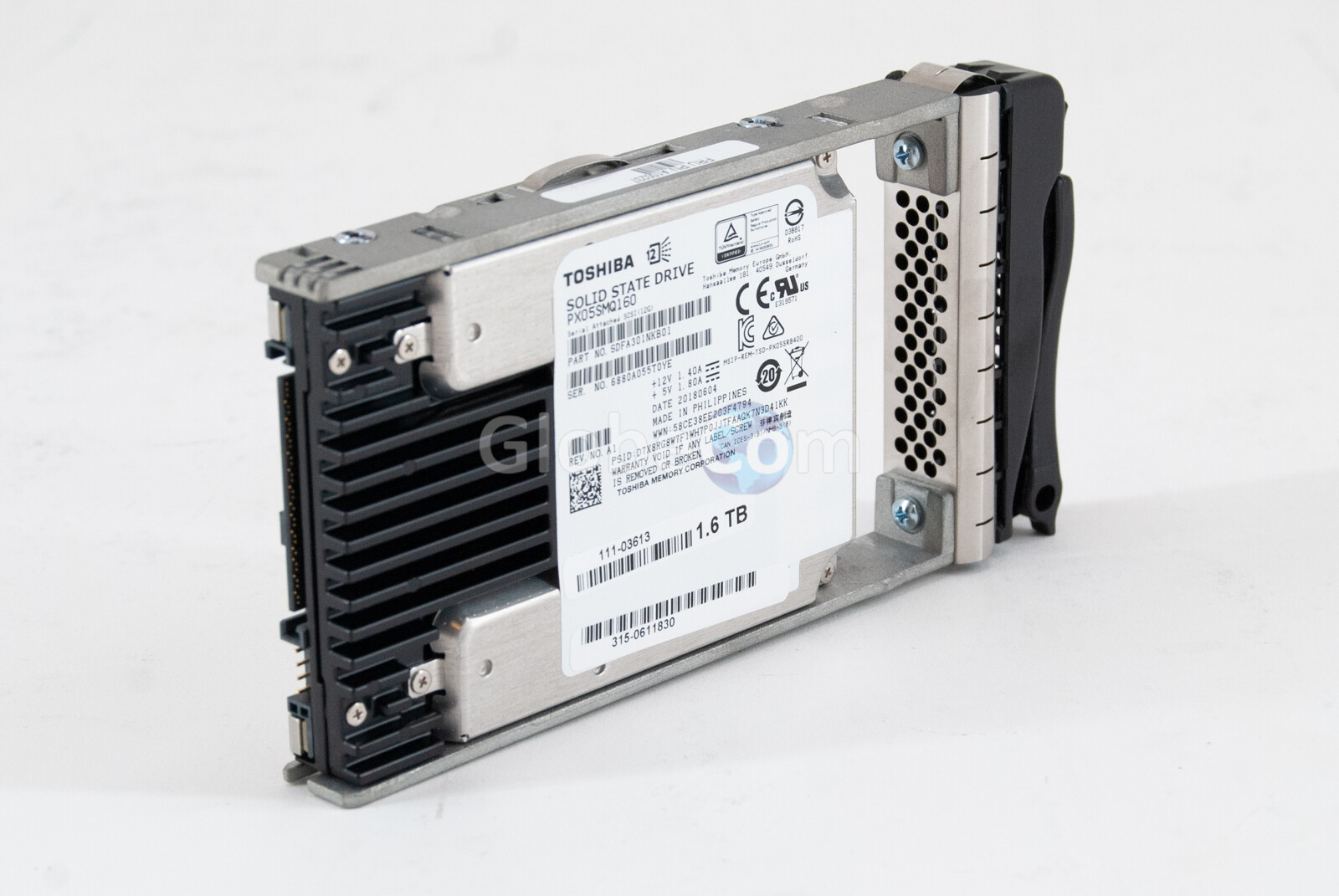 TOSHIBA PX05SMQ160 , SDFA301NKB01 , 111-03613 1.6TB SAS 2.5'' 12GB/S WITH TRAY 