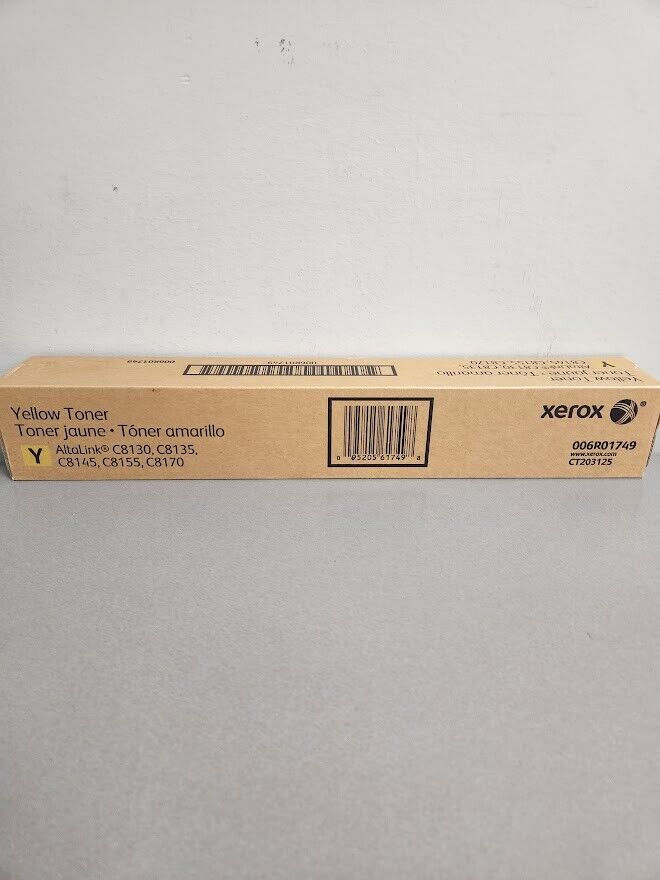 Xerox 006R01749 (6R1749) Yellow Toner Cartridge AltaLink C8130