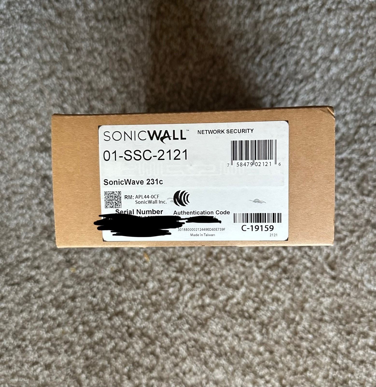 SonicWall SonicWave 231c - WAP - 3 year