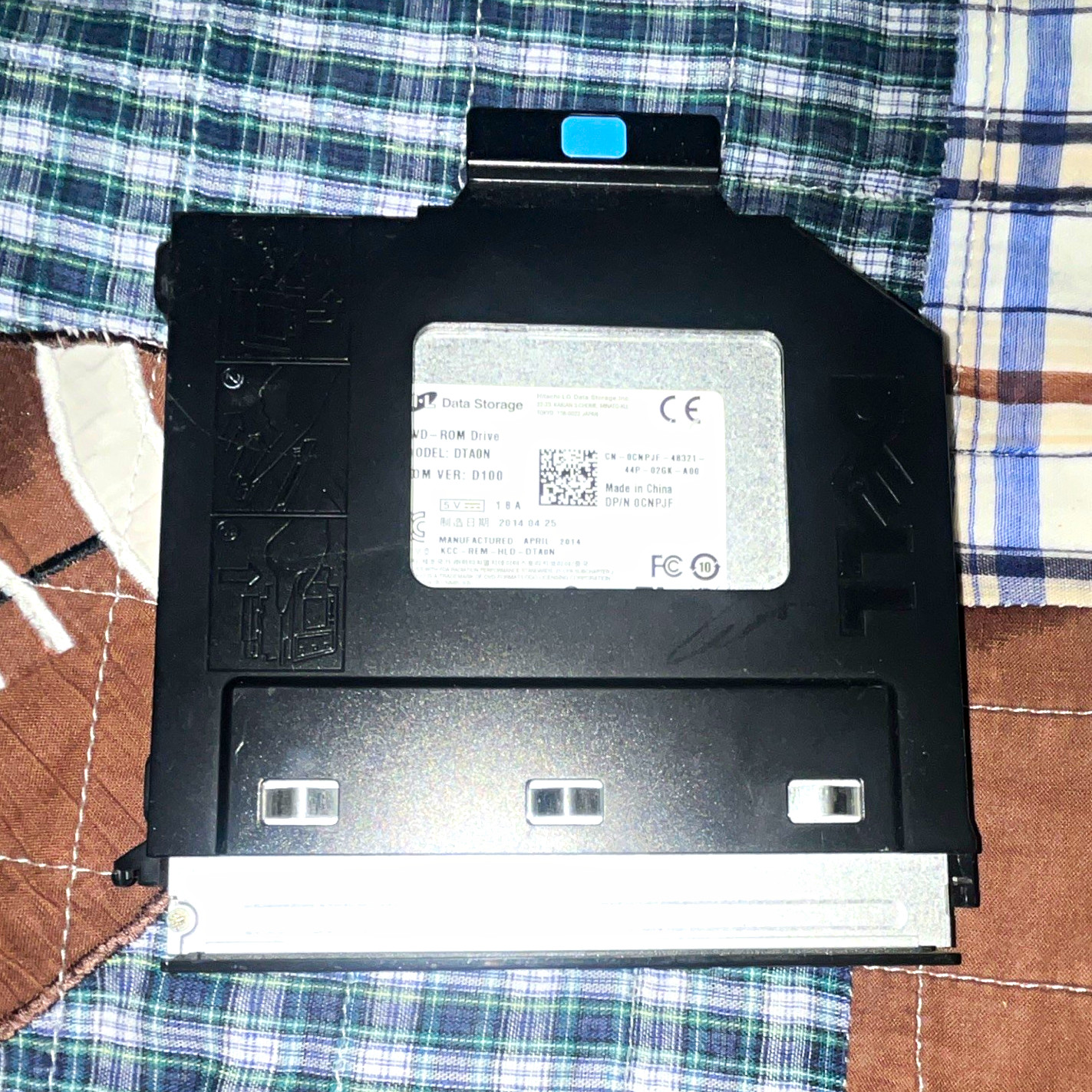 HL Data Storage DTA0N DVD-ROM Internal Laptop SATA Drive Black/Silver