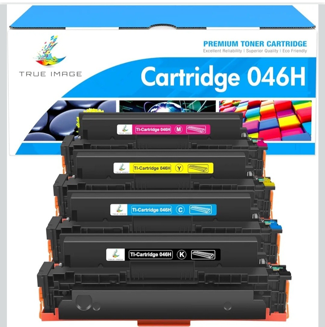 TRUE IMAGE 046H 046 Toner Cartridge Replacement for Canon 046H 046 CRG-046H...