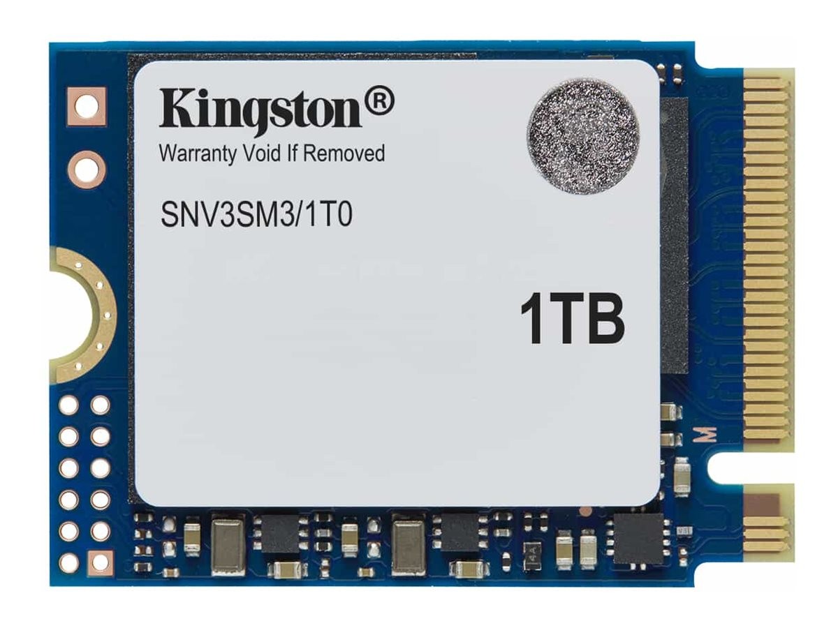 Kingston NV3 SSD 1TB Internal M.2 2230 PCIe 4.0 x4 (NVMe) M.2 SNV3SM3/1T0