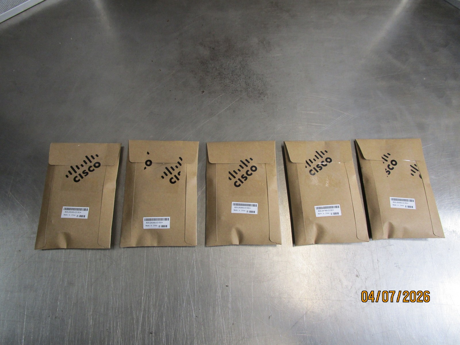 (5) Cisco 800-26066-03 BO+ New