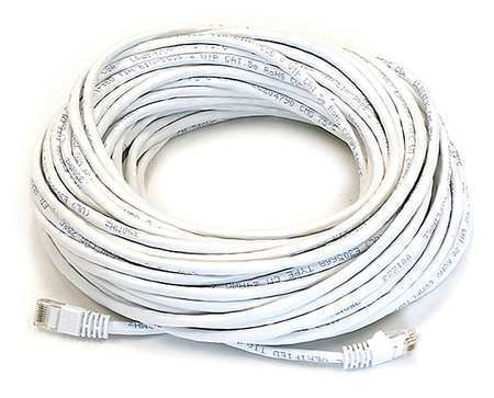Monoprice Patch Cord,Cat 6,Booted,White,75 ft. 5032 Monoprice 5032 013257017349