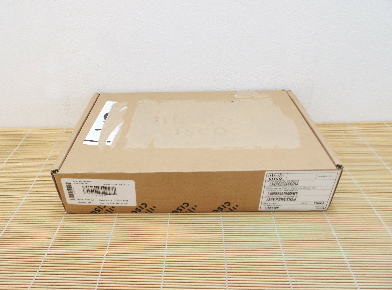 New Cisco N55-M16UP 16-Port Universal Fibre Channel and Ethernet New Sealed