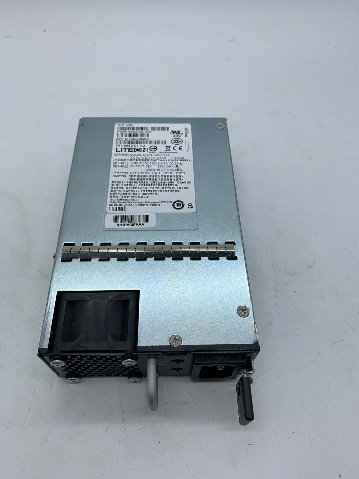Cisco PS-2421-2-LF PWR-4430-AC Power Supply w/ 