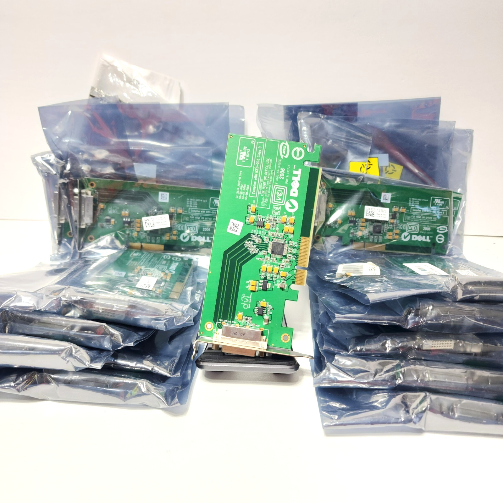 Genuine Dell ADD2-N PCI-Express DVI-D Low Profile Graphics Card FH868 ~ Lot of 5