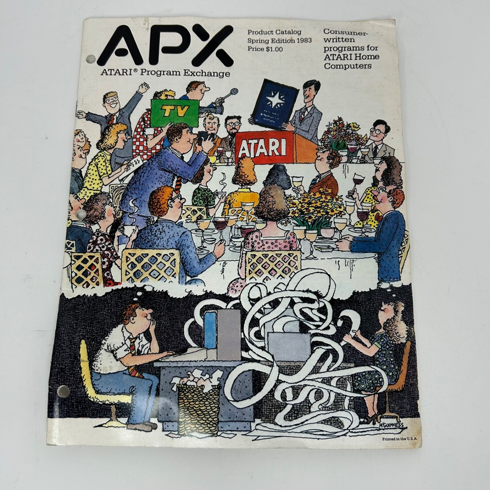Atari Program Exchange Spring 1983 Software Catalog APX