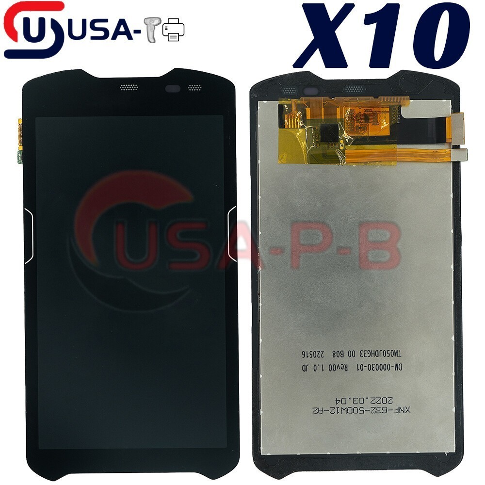 US 10PCS LCD Display W/ Touch Screen Digitizer For Zebra TC51 TC510K TC56 TC56CJ