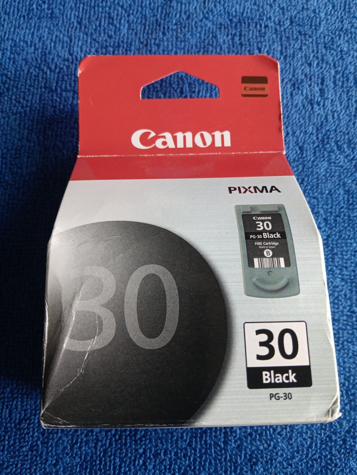 CANON PIXMA 30 Black Genuine OEM PG-30 Printer Ink Cartridge 