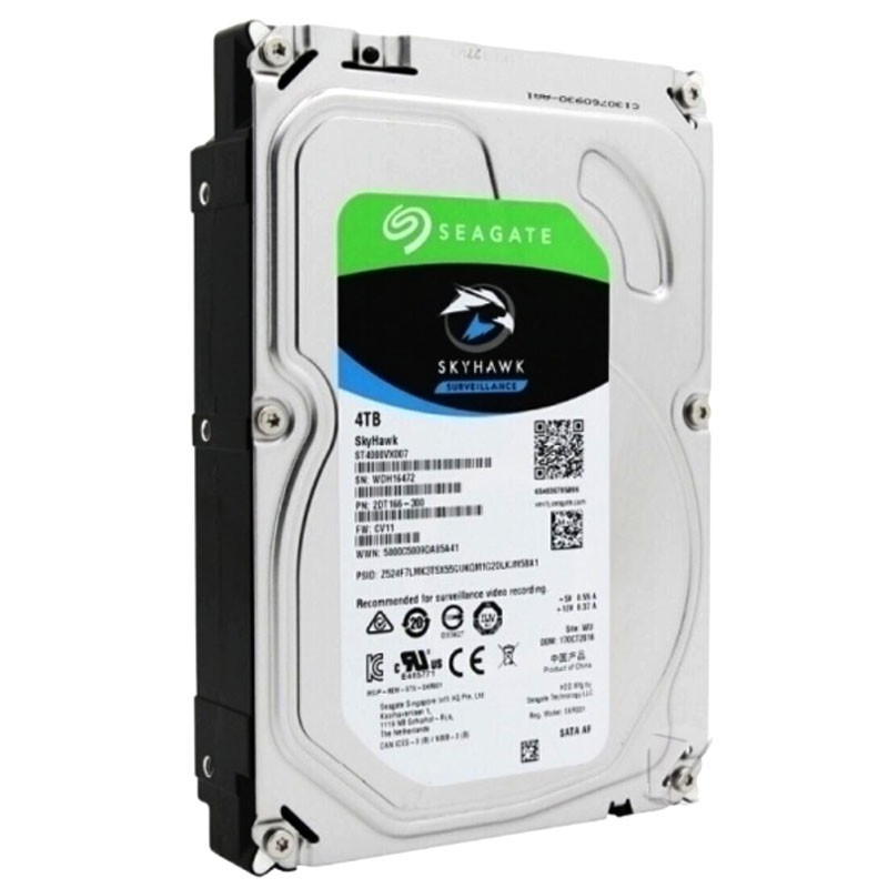 Seagate Skyhawk ST4000VX007 4TB 5900RPM 64MB SATA 3.5'' PC VCR HDD Hard Drive