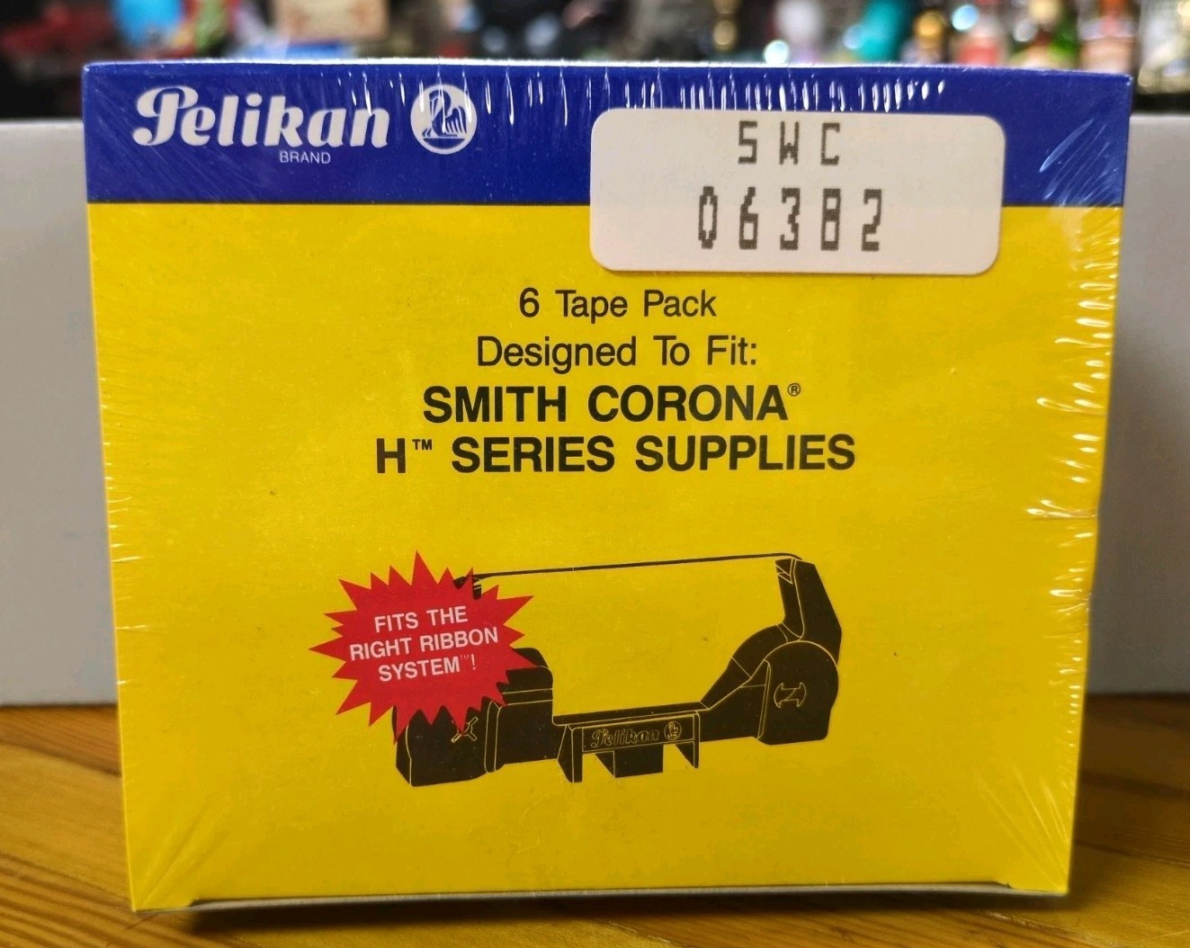 Pelikan Smith Corona H Series Lift-off Ribbon Cassettes 6 Pack New Sealed