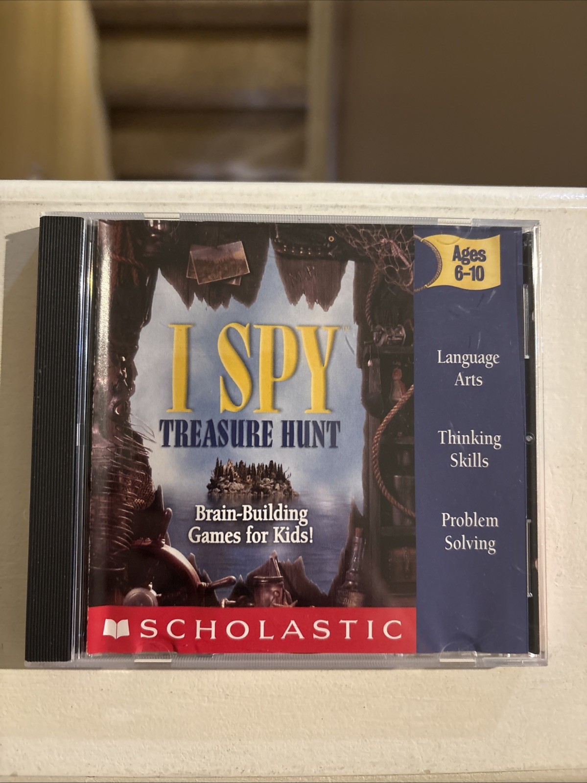 I Spy Treasure Hunt PC CD-ROM Game Scholastic 2001