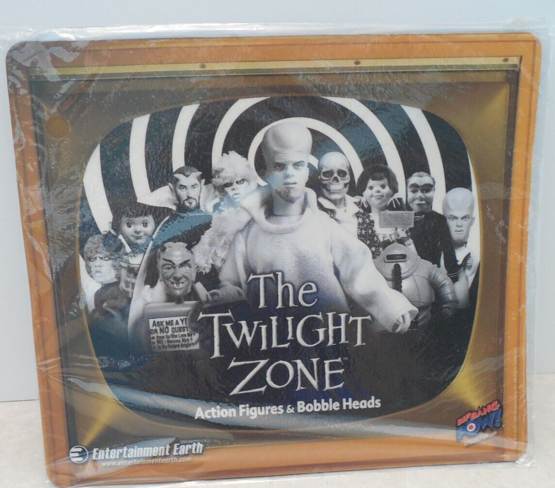 ENTERTAINMENT EARTH EXCLUSIVE "THE TWILIGHT ZONE" MOUSEPAD, BRAND NEW, SEALED