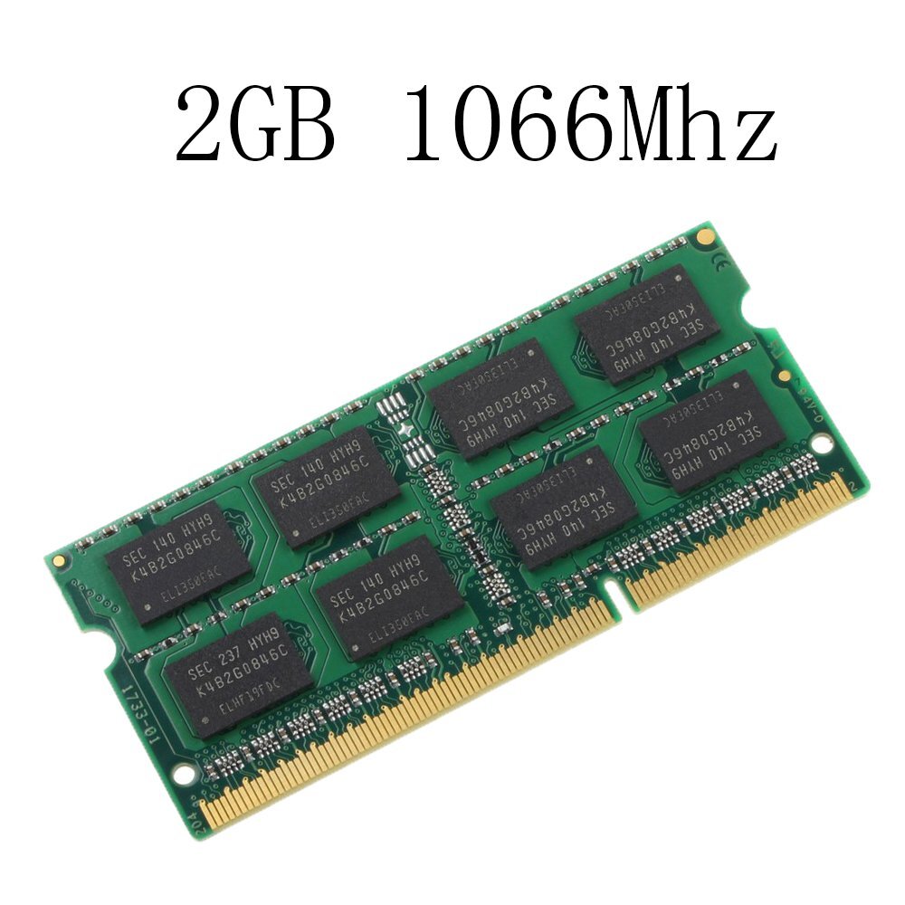 8GB 2x 4GB / 2GB DDR3 1066MHz PC3-8500S 1.5V SO-DIMM Laptop RAM For Crucial Lot