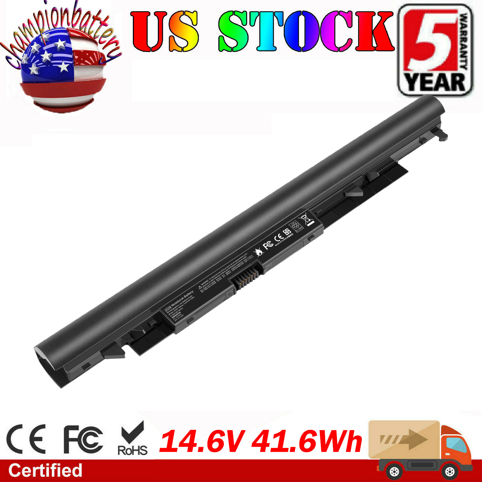 Battery For HP Pavilion 15-BS070WM 15-BS076NR 15-BS077NR 15-BS080WM 15-BS095MS