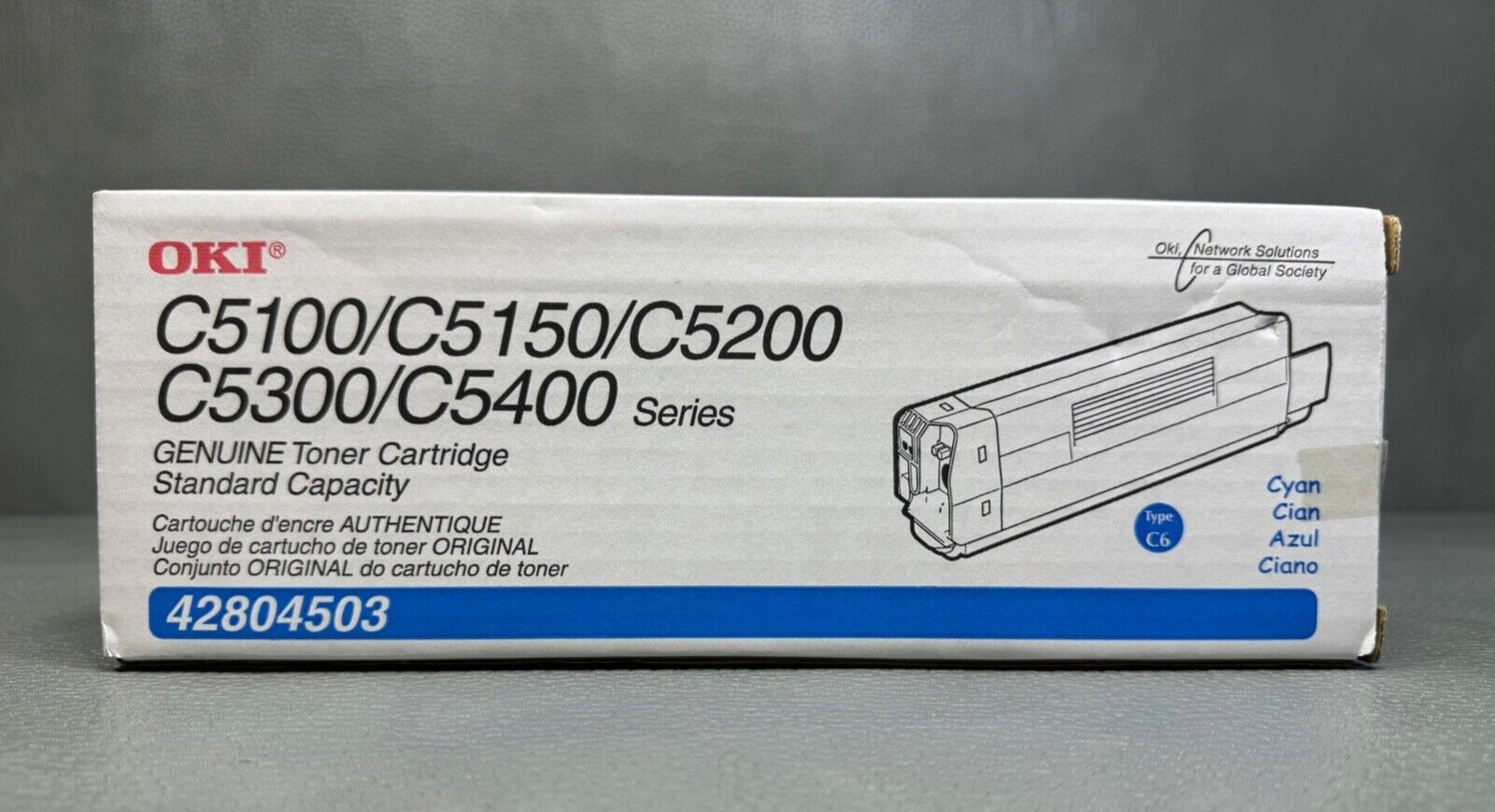 Okidata Oki 42804503 Cyan Toner