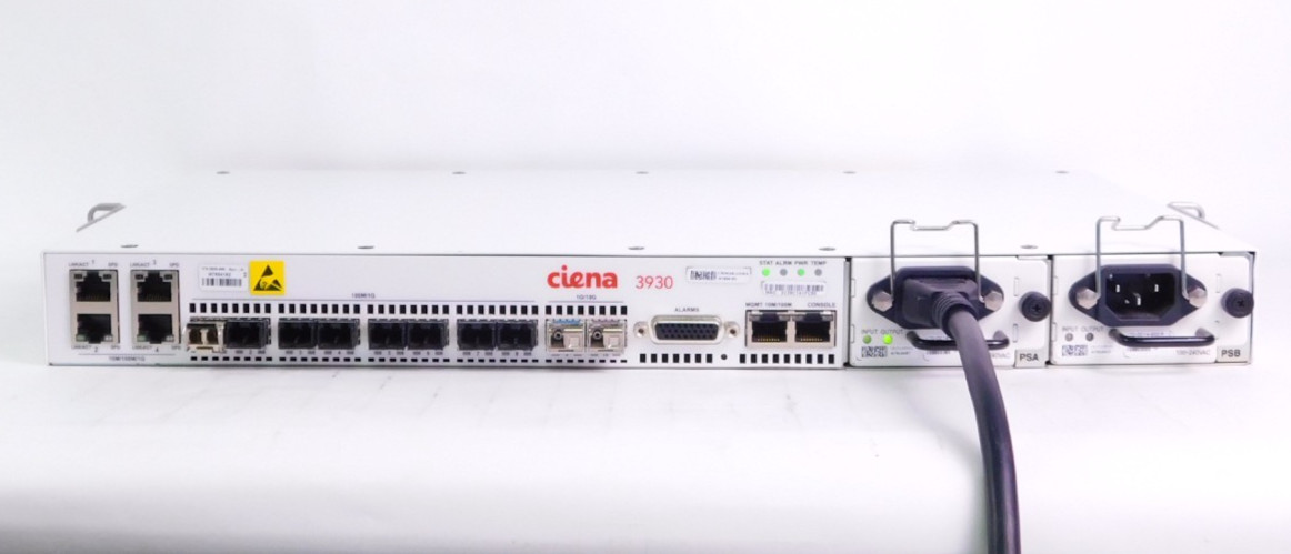 Ciena 3930 | Service Delivery Switch | 170-3930-900 | Power Supplies Included