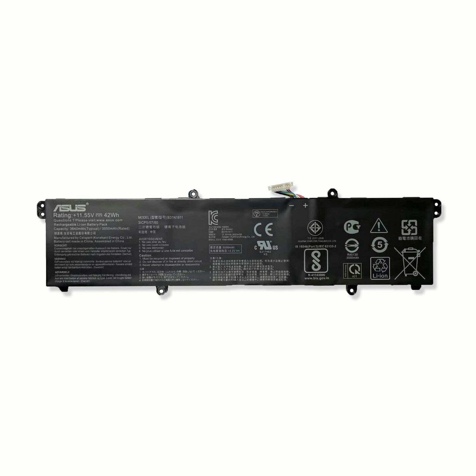Genuine Battery C31N1911 B31N1911 ASUS Flip 14 TM420IA TP410UA TP470EA TP470EZ