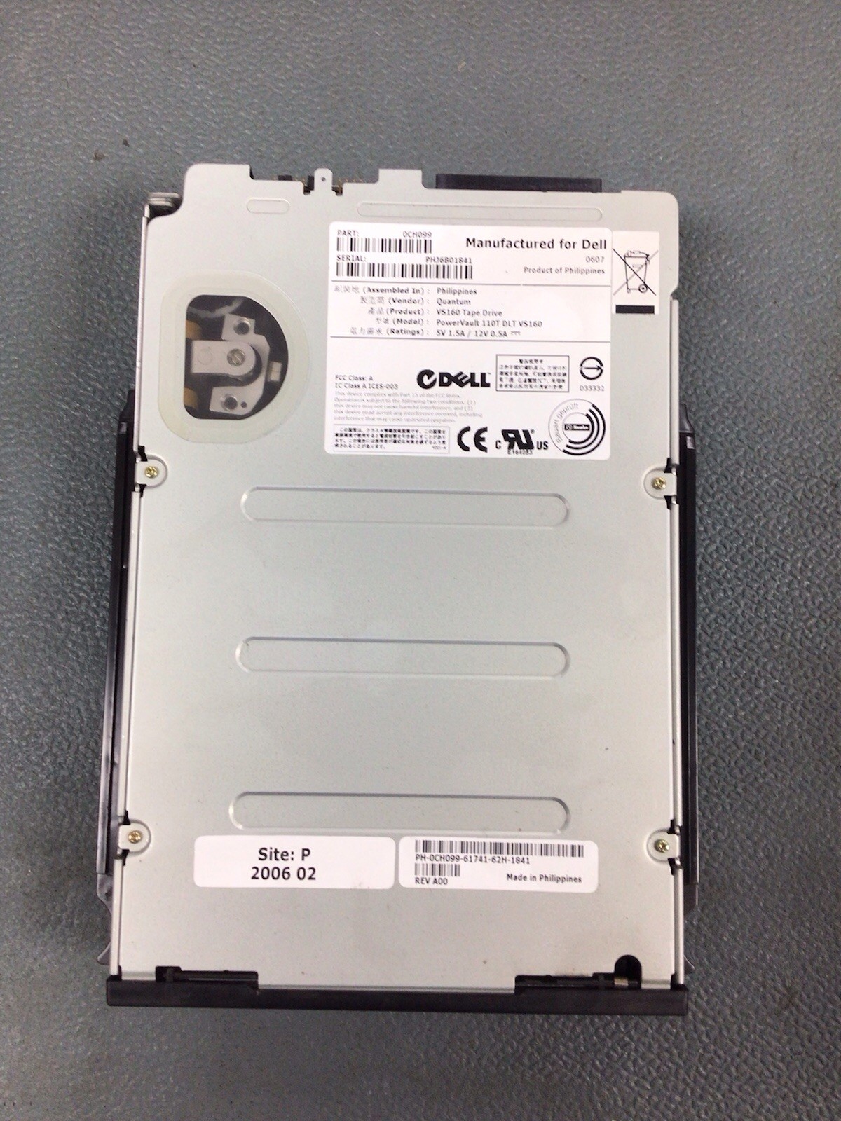 DELL PowerVault 110T DLT VS160 Internal tape Drive | 0CH099