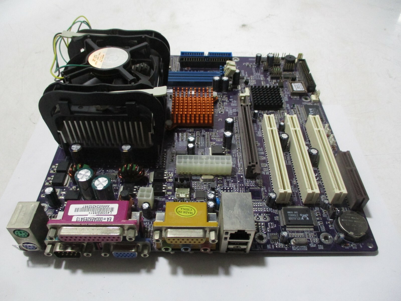 ECS L4S5MG/651+ REV:3.02 SOCKET 478 (SUPPORT LATEST P4/CELERON CPU) CHIPSET SIS