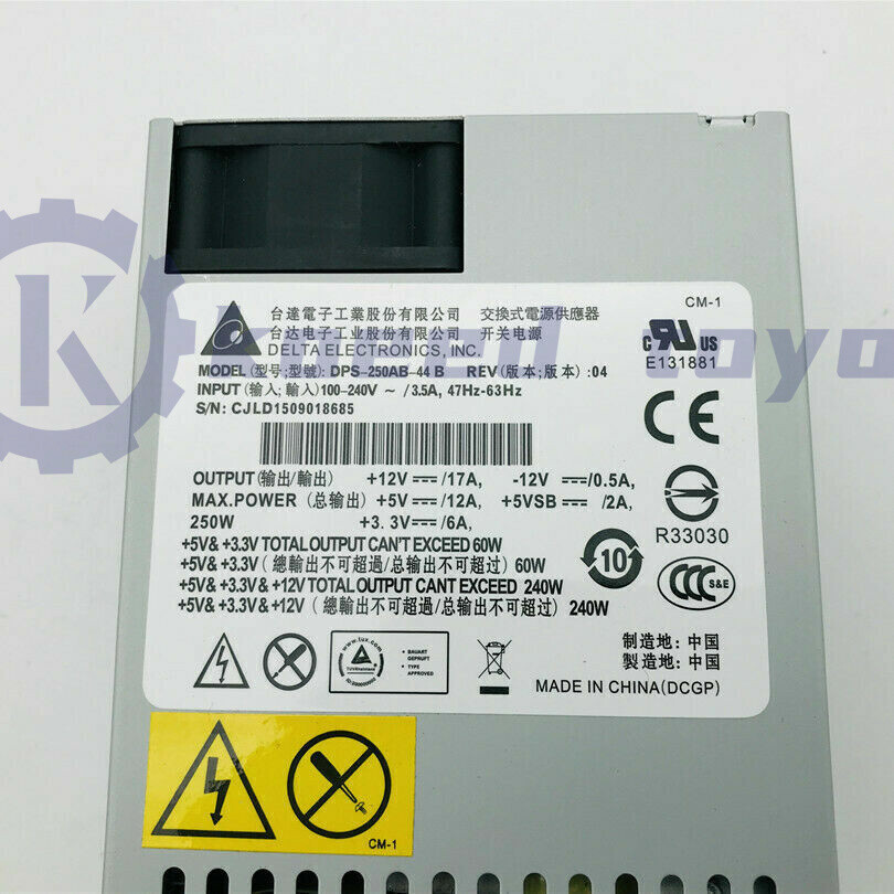 1Pcs new  DPS-250AB-44B Delta 1Uflex Server NAS Host Power Supply