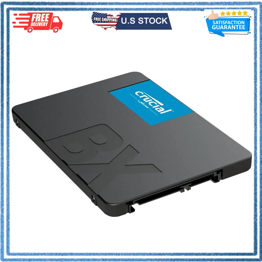 Crucial BX500 240GB 3D NAND SATA 2.5 Inch Internal SSD Solid State Drive