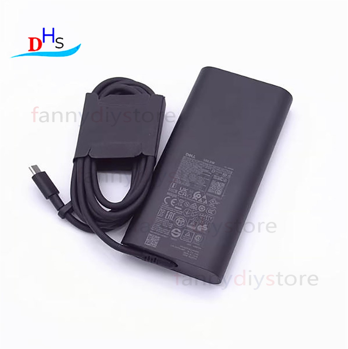 Original Dell 165W USB-C GaN Power Charger Adapter for Dell XPS 15 17 DA165PM210