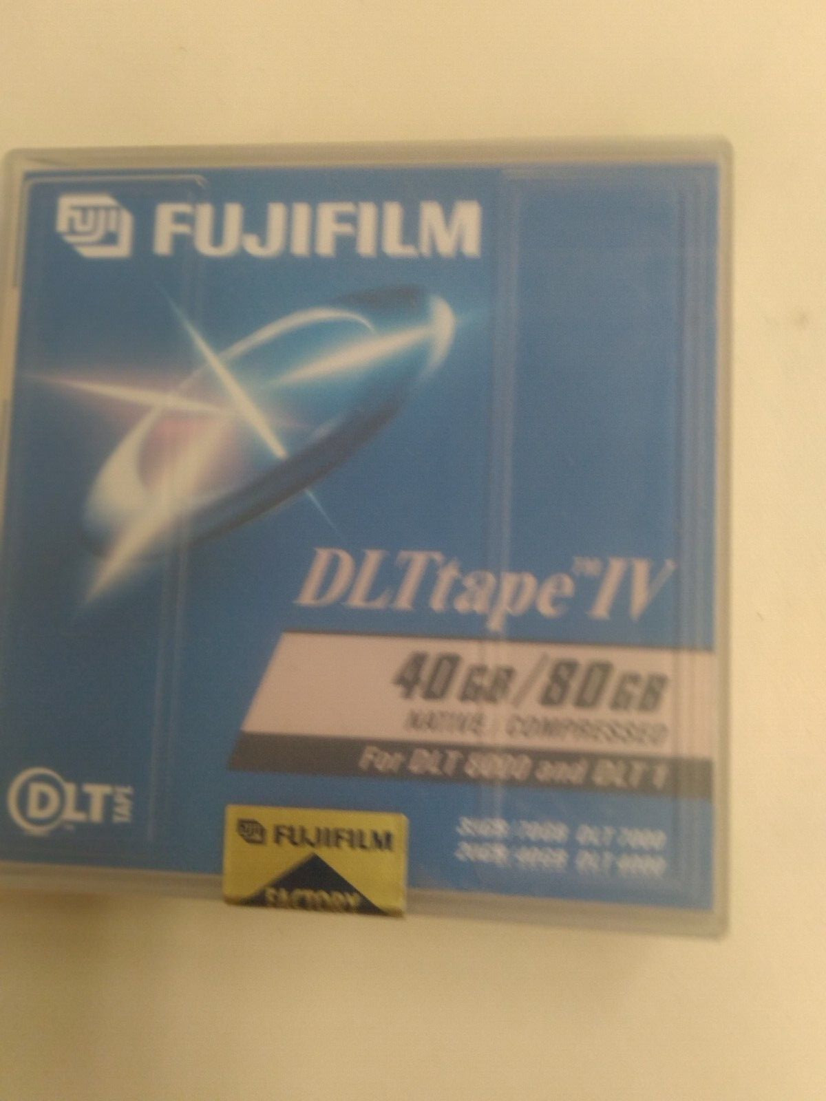 Fujifilm DLTtape IV 40GB/80GB Native Compressed