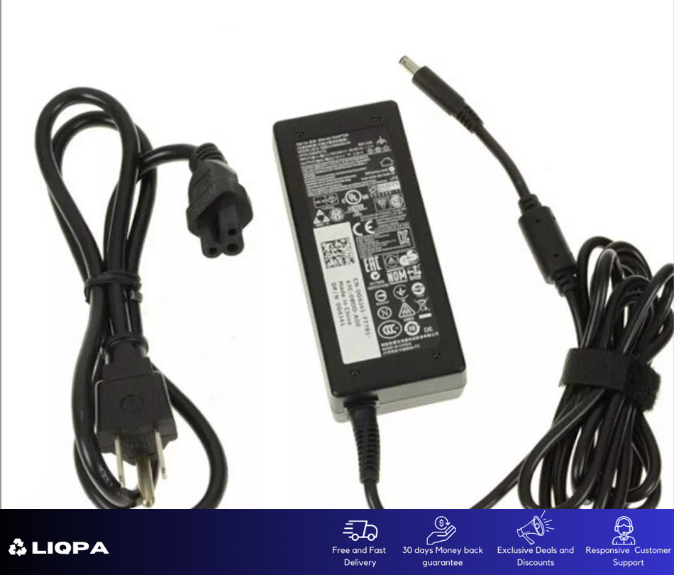 Lot of 10x Dell 65W AC Adapter 4.5mm Tip Charger for Chromebook, Inspiron, XPS