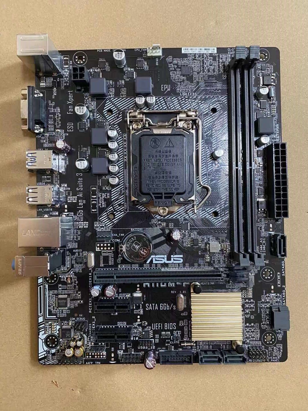 ASUS H110M-K/H110M-F Intel H110 LGA1151 DDR3 M-ATX HDMI VGA Desktop Motherboard