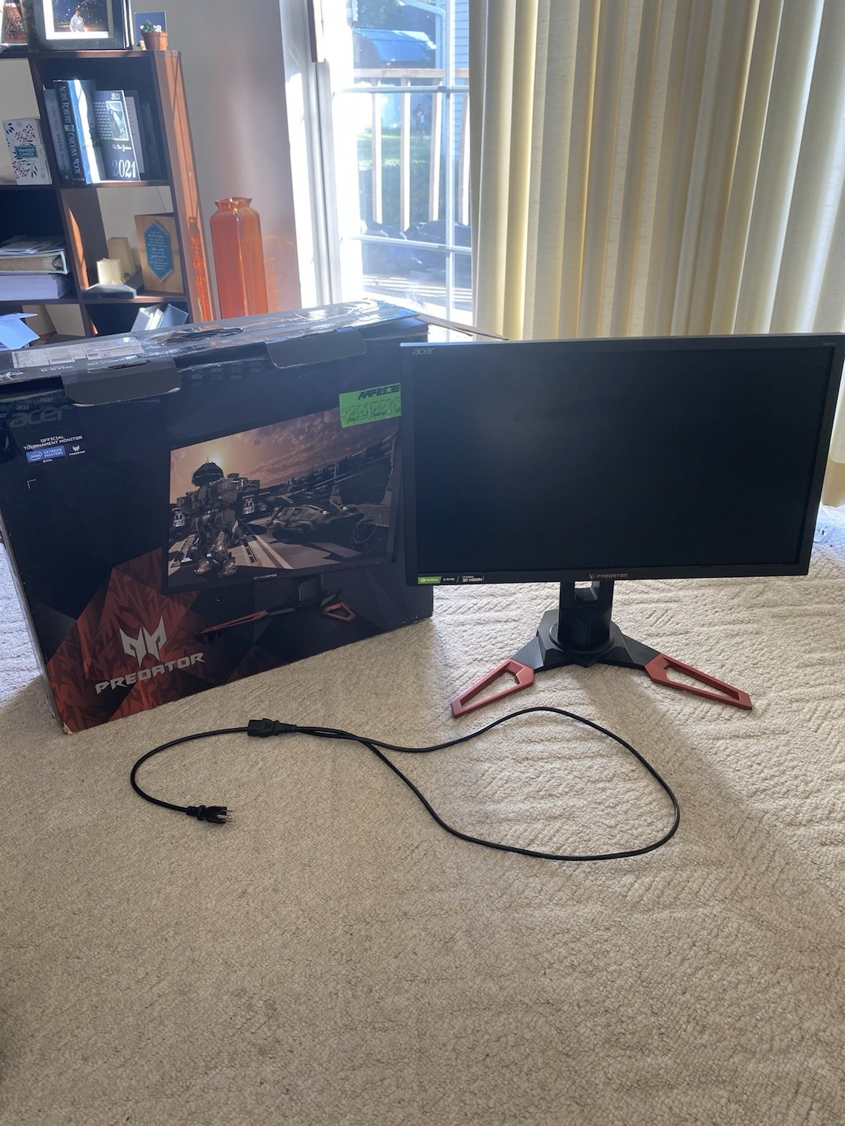 Acer Predator XB1 XB241H 24 inch Widescreen TN LCD Monitor