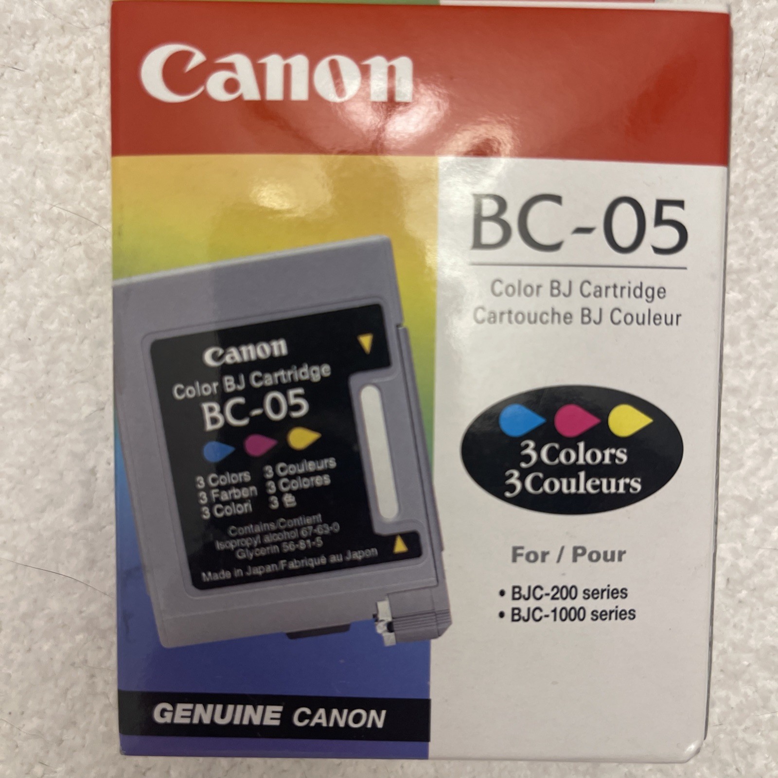 Canon BC-05 Color Sealed Cartridge New