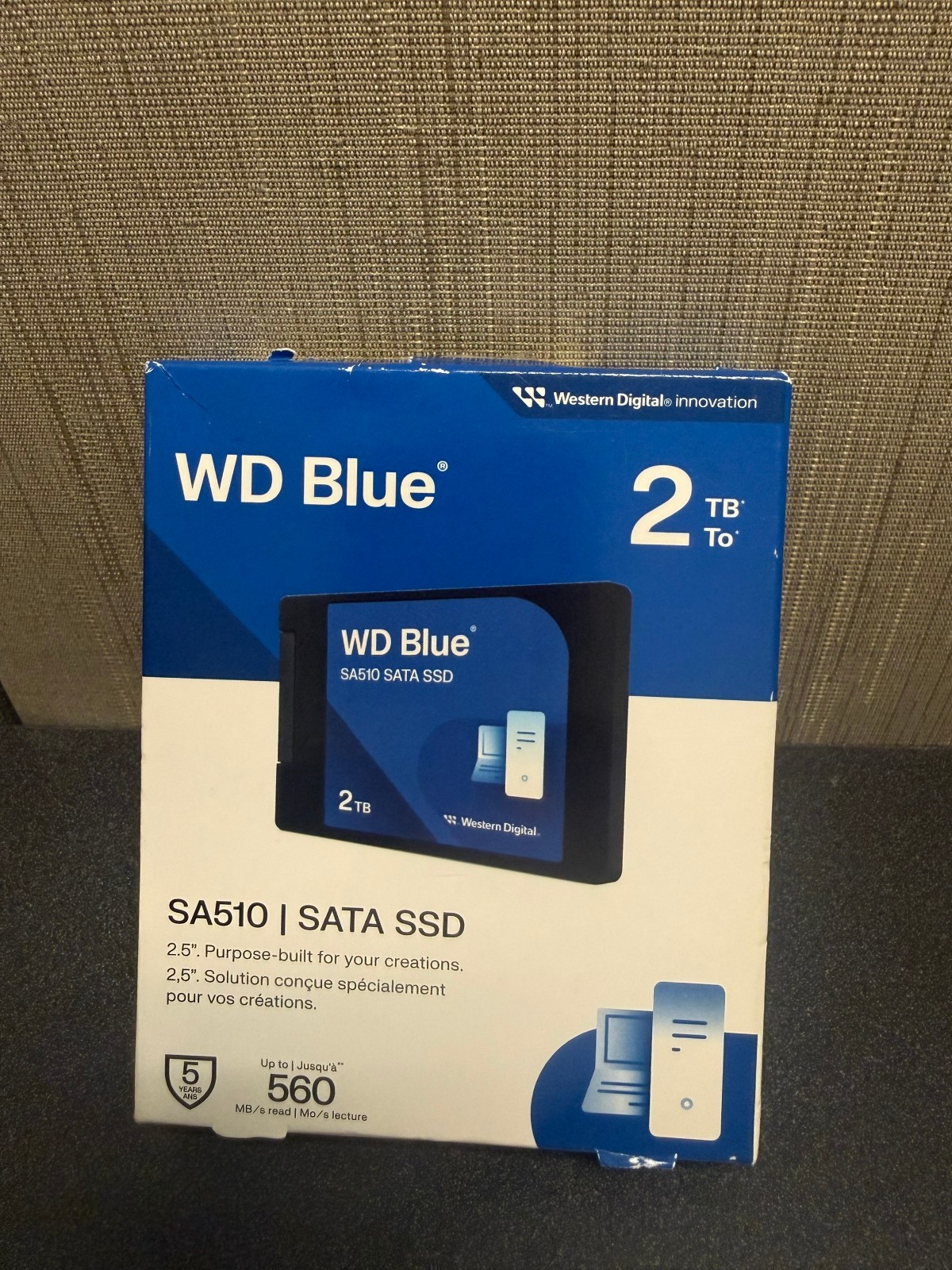 Brand New-WD Blue SA510 SATA SSD 2TB - MDL:WDBB8H0020BNC