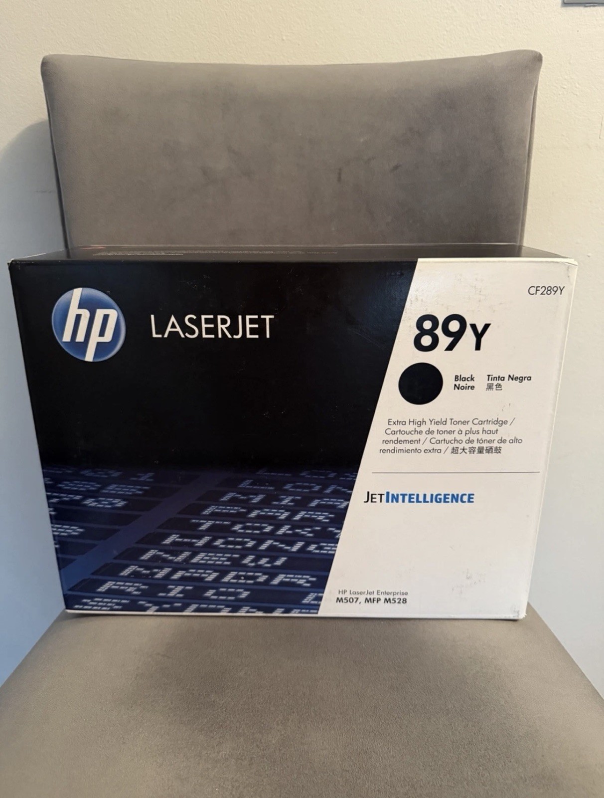 Genuine HP 89Y (CF289Y) Black Toner Cartridge Extra High-Yield Brand New Sealed