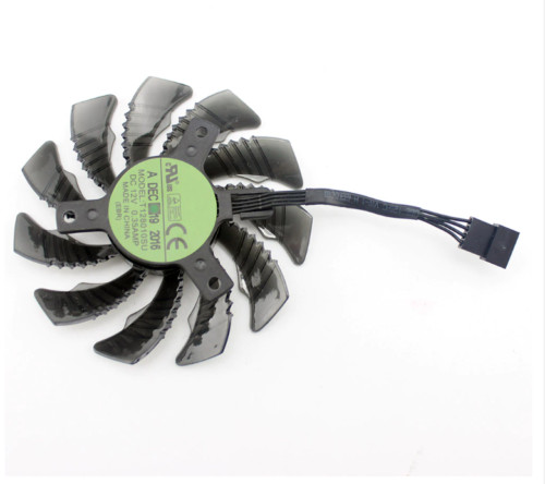 Cooler Fans For Gigabyte GTX1050Ti 1050 RX550 RX560 Graphics Card 75mm 4Pin