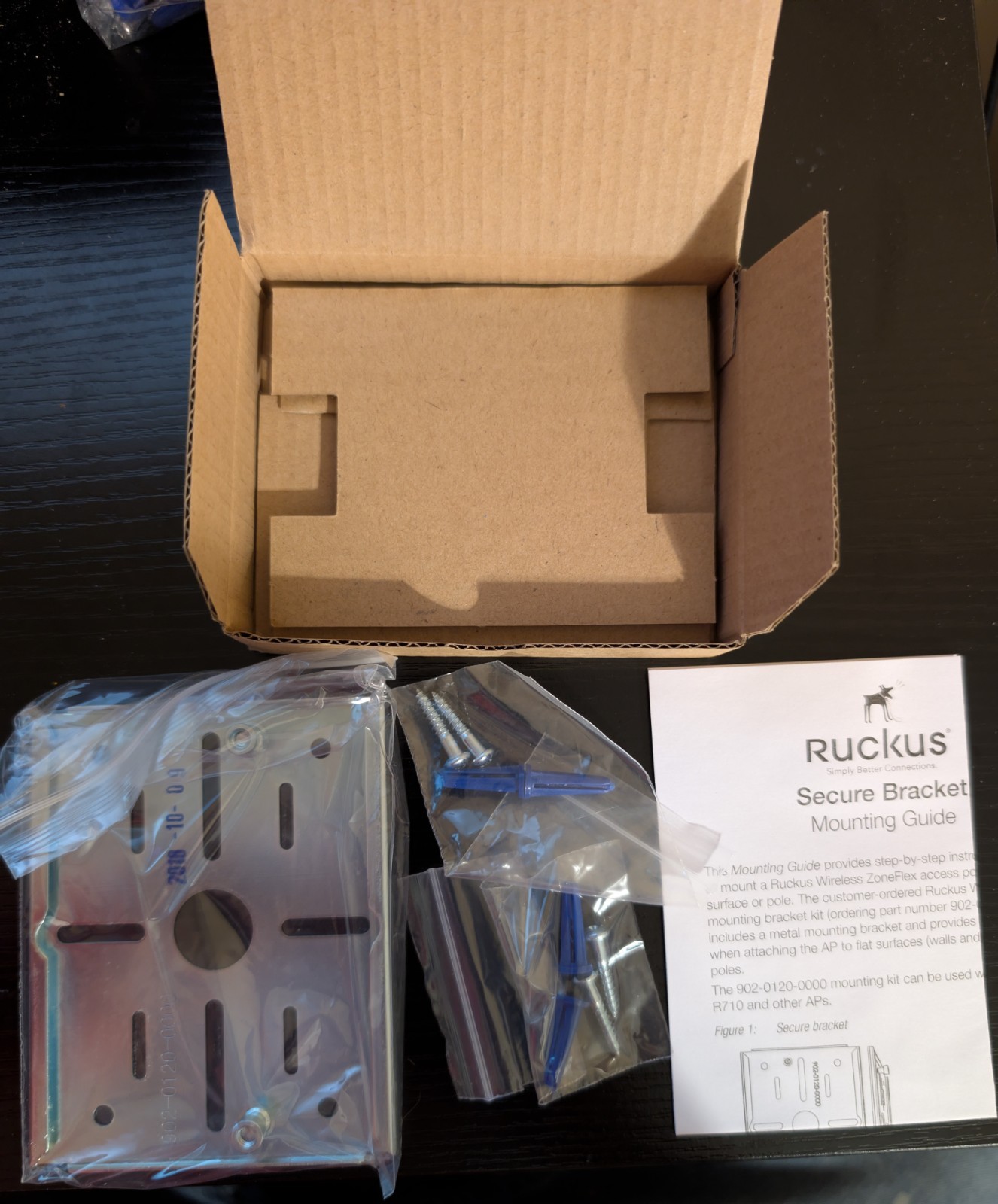 Lot of 10 - Ruckus Mounting Bracket for Wireless Access Point (90201200000)