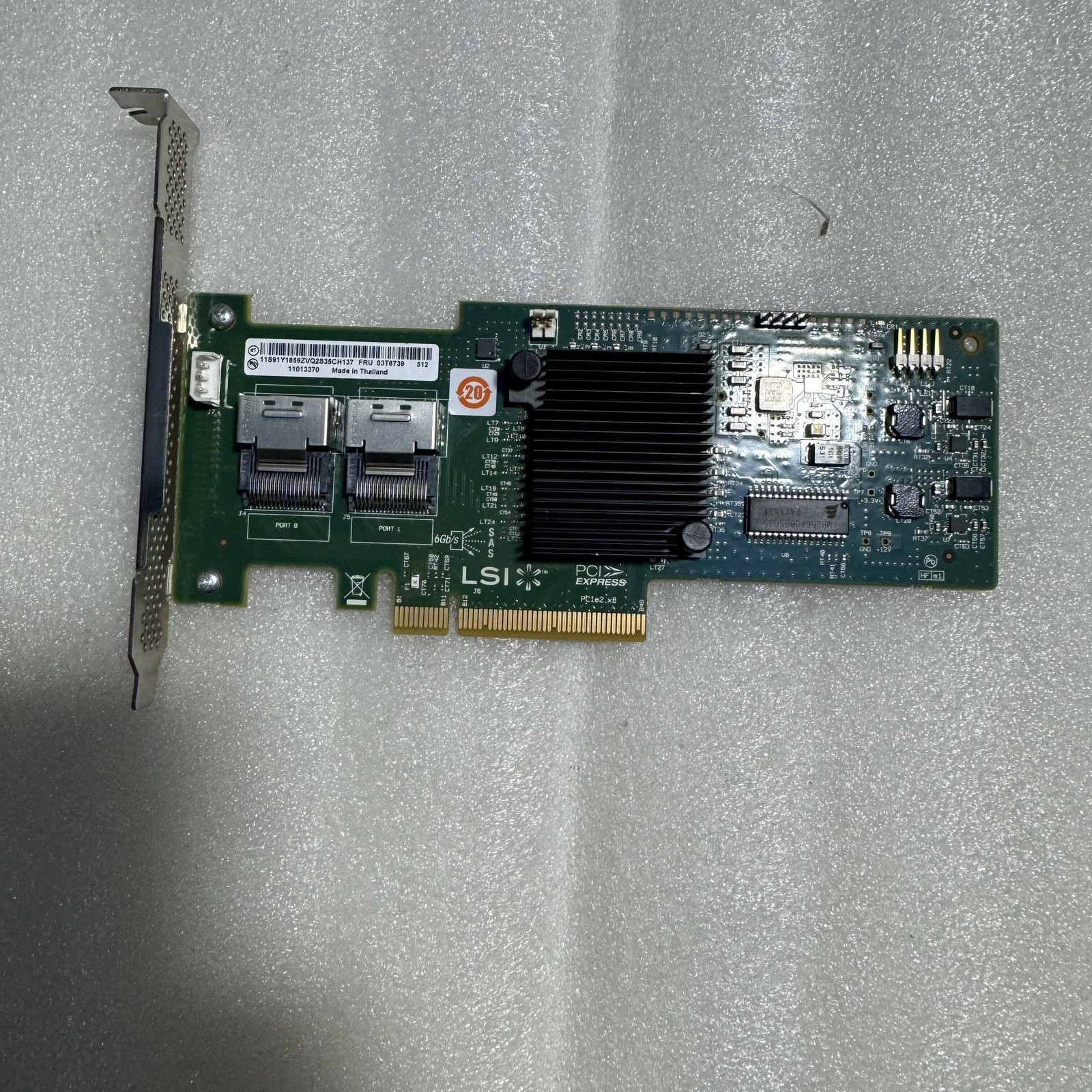 For Lenovo 03T6739 LSI 9240-8I RD630 RAID card, array card