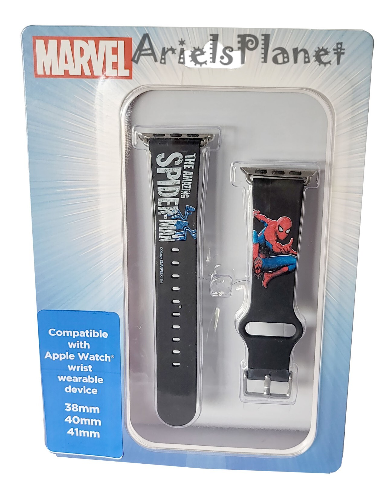 Disney Parks Marvel The Amazing Spider-Man Apple Watch Band SMALL 38mm 40mm 41mm